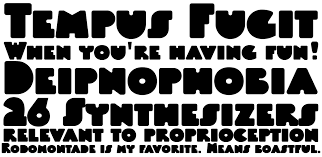 Linotype Black White Font preview